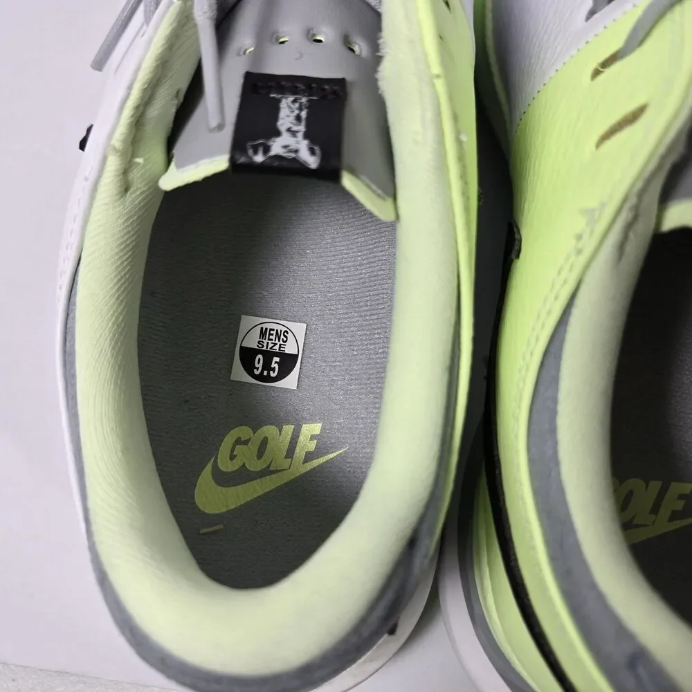 Nike Air Zoom Victory Tour 3 Golf Spikes White Volt DX9025-105 Mens Size 9.5